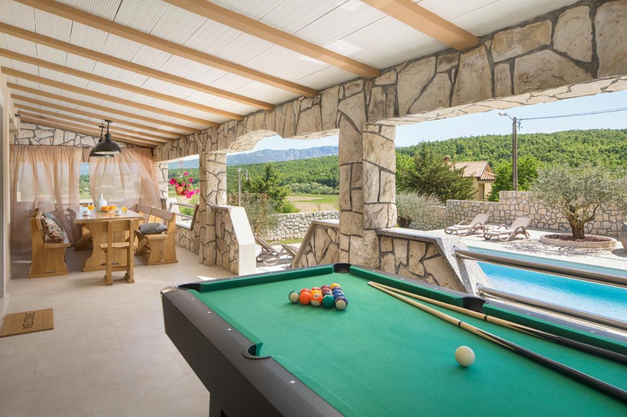Villa Vesna With Sauna, Hot Tub Potpican Luaran gambar