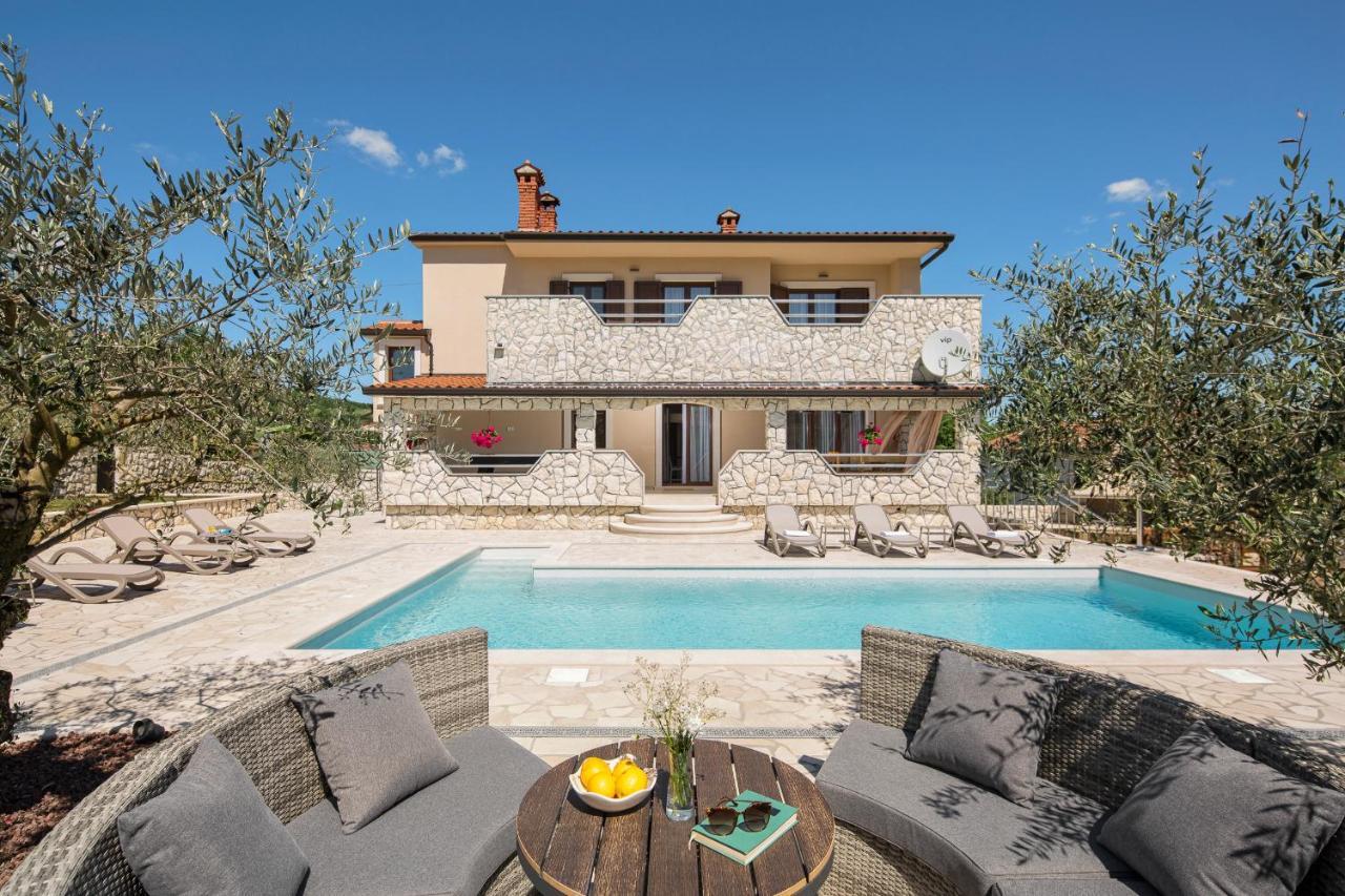 Villa Vesna With Sauna, Hot Tub Potpican Luaran gambar